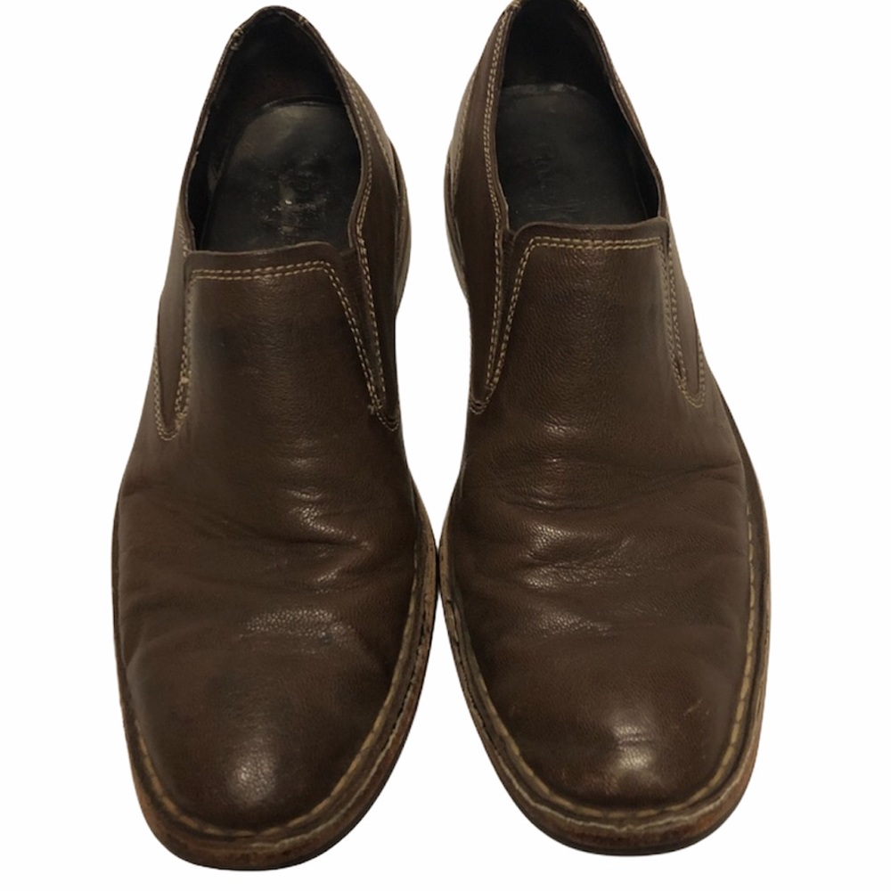 Cole Haan Dark Brown Slip-On Loafers